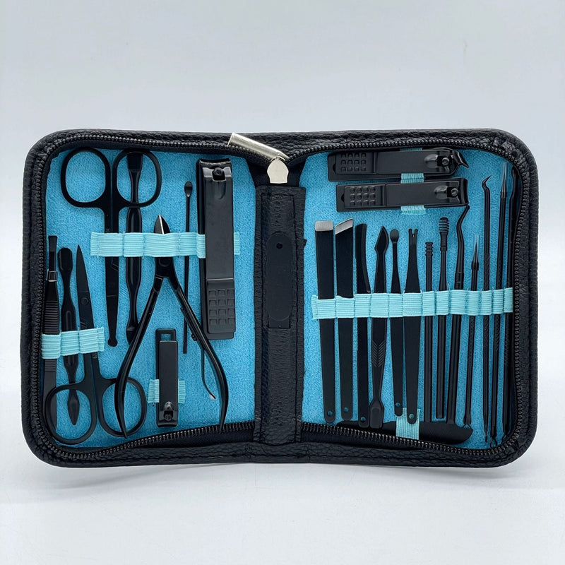 Kit Profissional MenCare 26 em 1 [MATERIAL EM AÇO CIRÚRGICO]