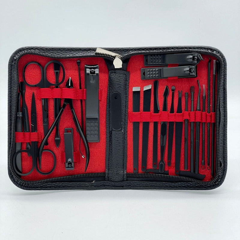 Kit Profissional MenCare 26 em 1 [MATERIAL EM AÇO CIRÚRGICO]